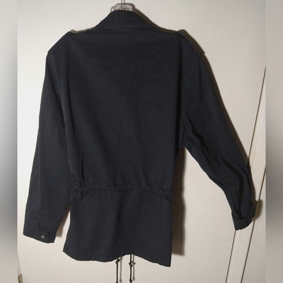 BUFFALO by DAVID BRITTON WOMEN'S MISSES SIZE XL BLACK SAFARI STYLE SHIRT/JACKET - Picture 4 of 12